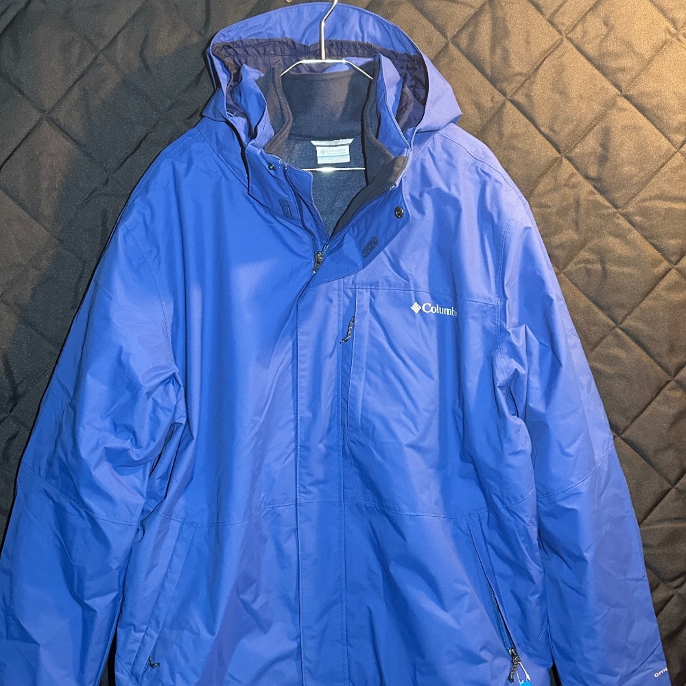 NWT Columbia Gulfport 2 interchangeable hooded jacket